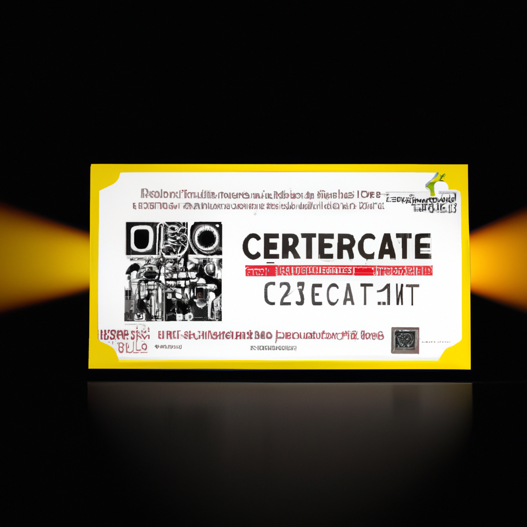 Código QR para verificar certificación de calibración de color del estudio